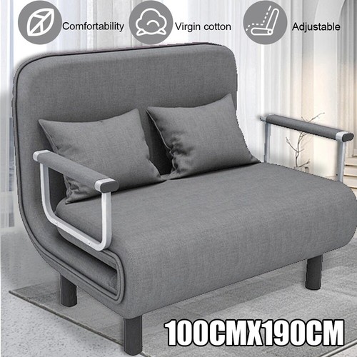 Grey double fabric - fabric, bed
