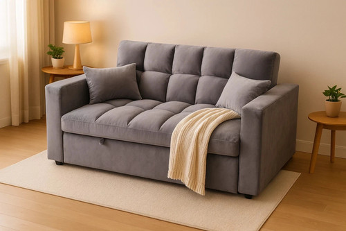 Seater sofa bed fabric - 2, bed,