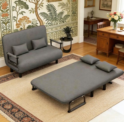 Double fabric sofa bed - double,