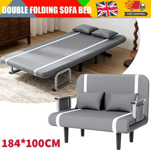 184cm double fabric - 184cm, bed