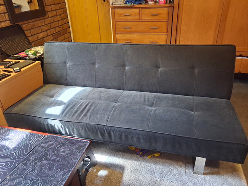 Sofa bed grey - sofa,