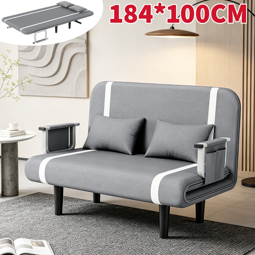 Double fabric sofa bed - double,