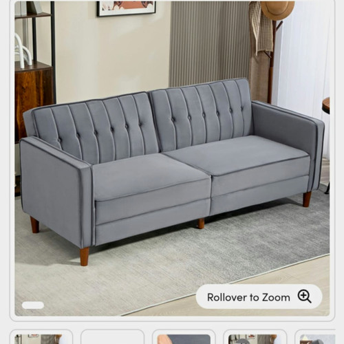 Homcom seater dark - homcom, 3