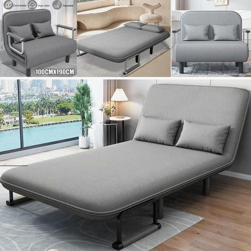 Double fabric sofa - bed, sleeper