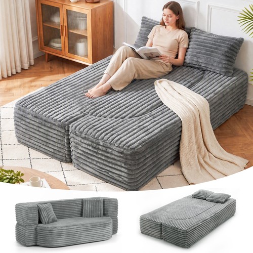 Modern fabric recliner sofa - fabric,