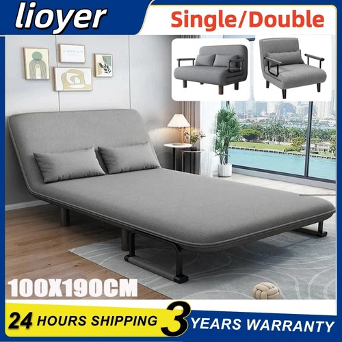 Fabric sofa bed sleeper - fabric, couch